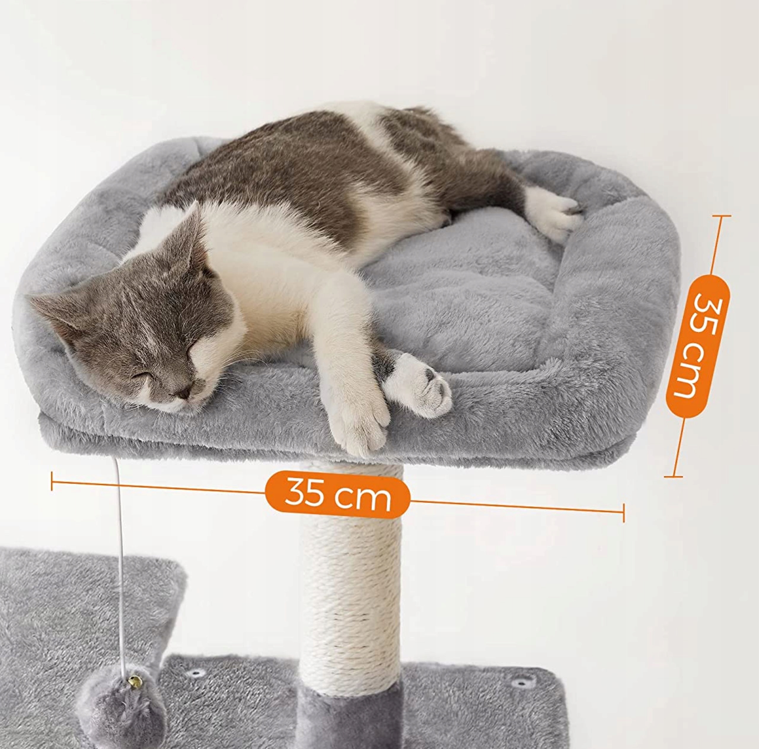 Vysoký škrabák, pelíšek, škrabací sloupek, věž Feandrea 101 – 160 cm