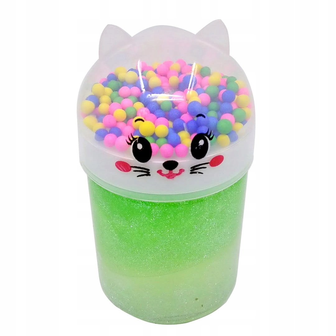 SLIME MASA PLASTYCZNA ROZCIĄGLIWA MIŚ Z KULKAMI Bohater brak