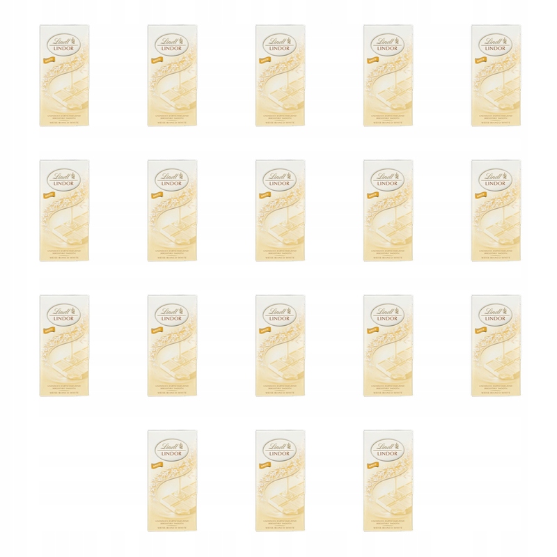 Lindor White Tablet 100 g X18