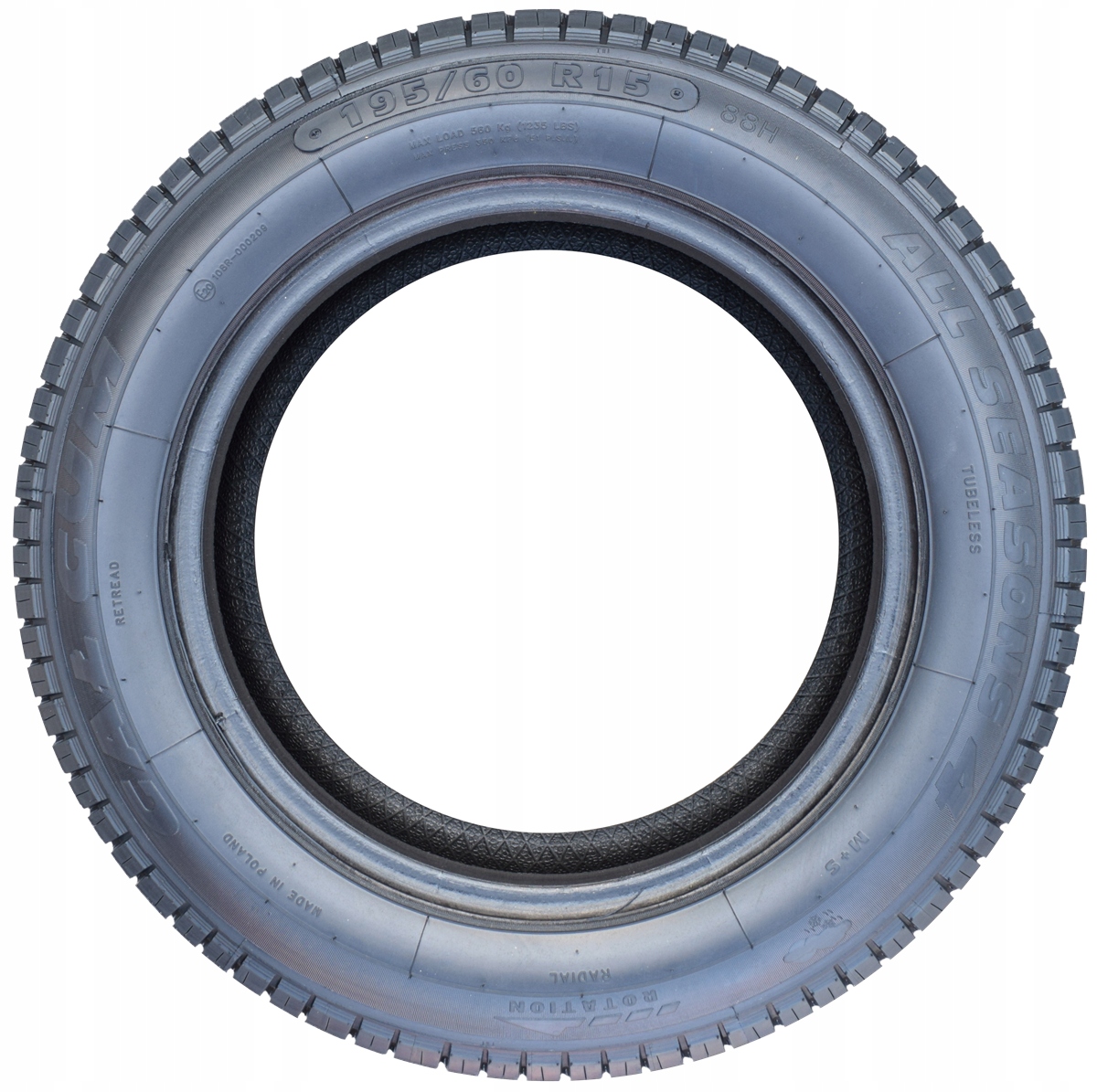 4x 195/60R15 OPONY WIELOSEZONOWE komplet 4szt. 195 60 15 całoroczne Średnica 15