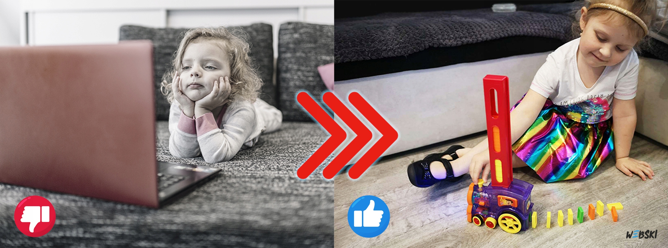 ZABAWKA DLA DZIECI CIUCHCIA NA BATERIE Z KLOCKAMI Materiał plastik