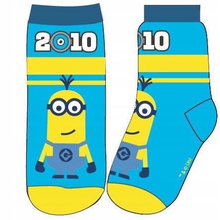 

Skarpetki Minionki niebieskie 23/26
