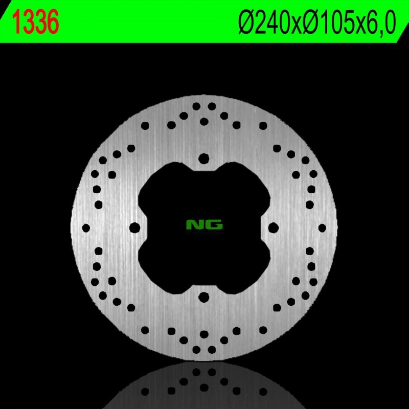 Zadný Brzdový Kotúč Honda Silver Wing 400 09-15, 600 09-15 (240X105X6,0 MM)