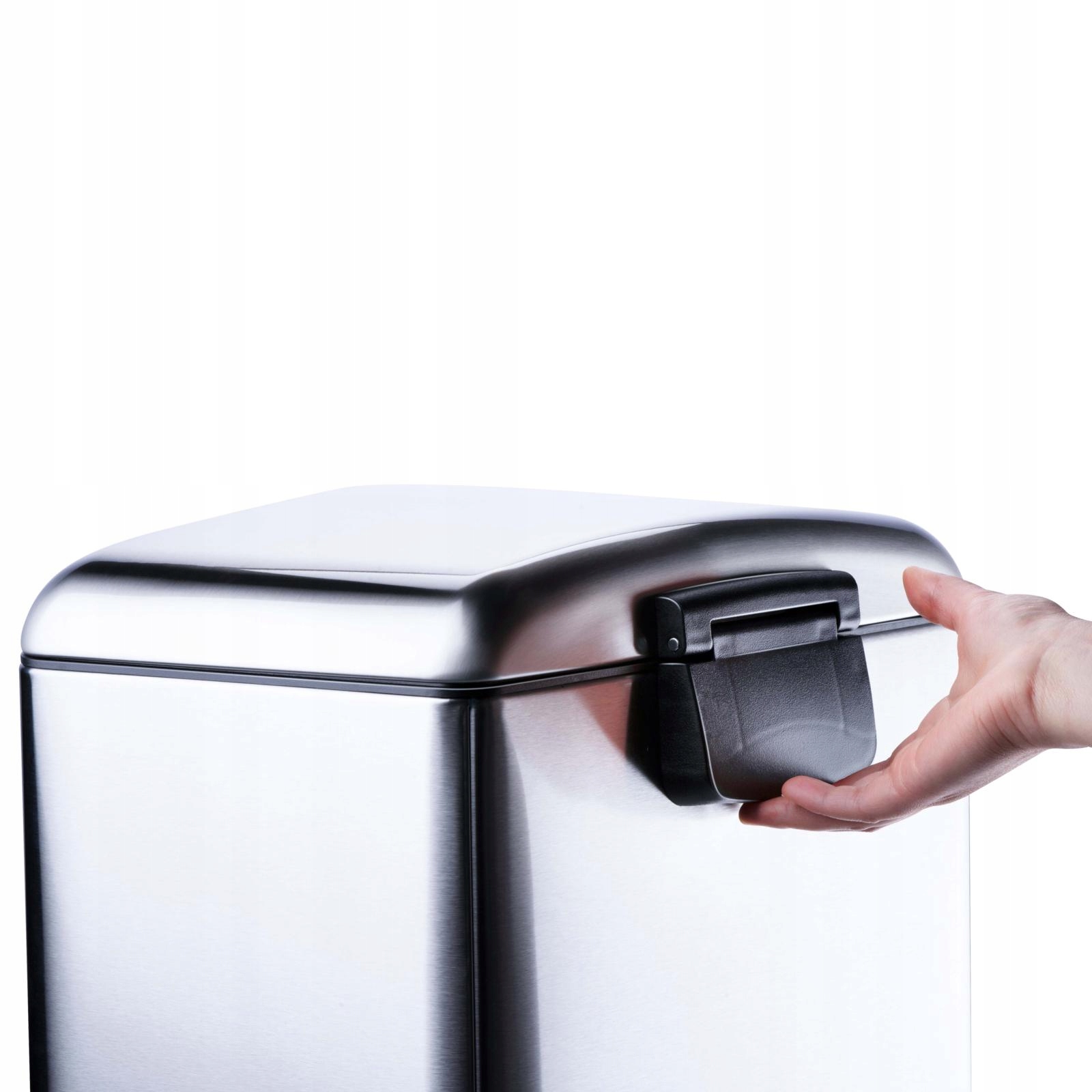 Kosz na śmieci z pedałem Dirt Devil 30l Inox Marka inna