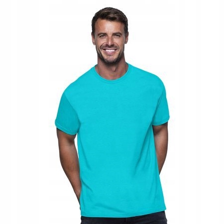 

Koszulka męska t-shirt 100% bawełna Jhk Turkusowy