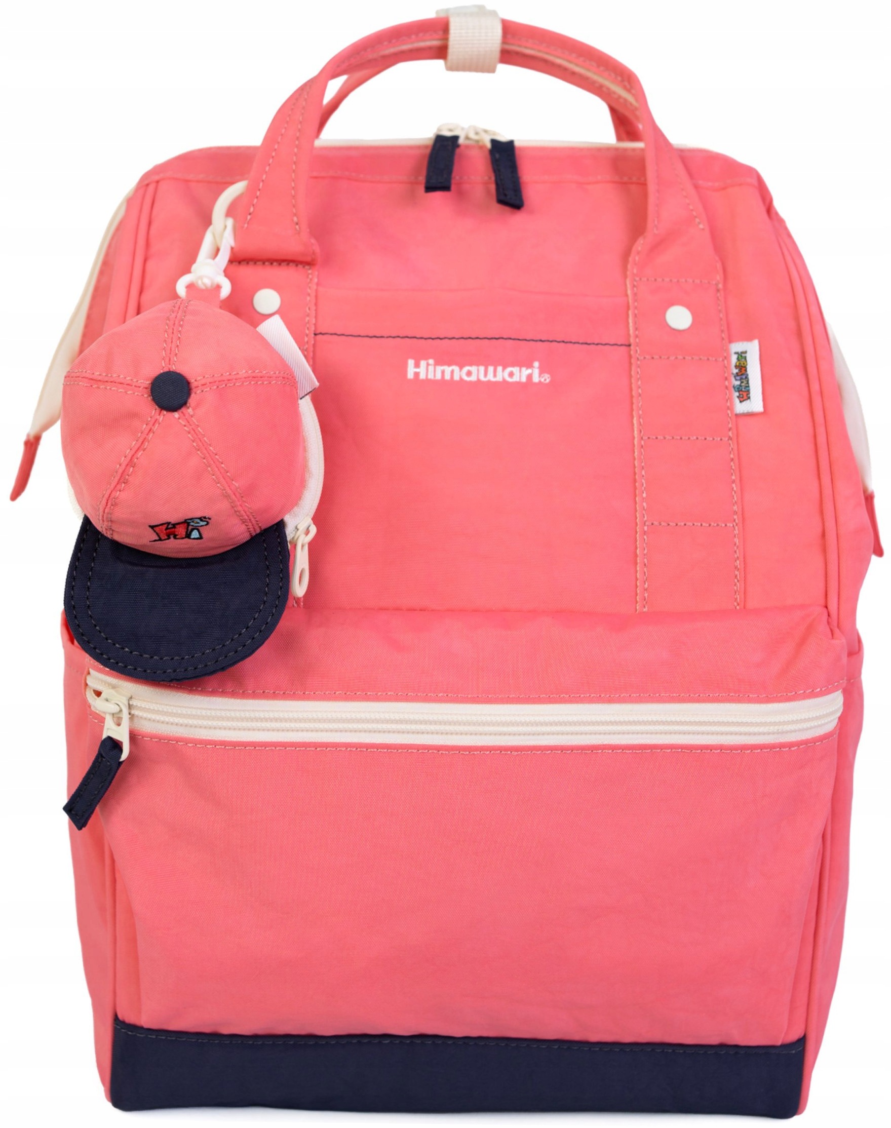 Batoh Himawari Fullcap – stylový sbalitelný rám, růžový, vhodný do školy