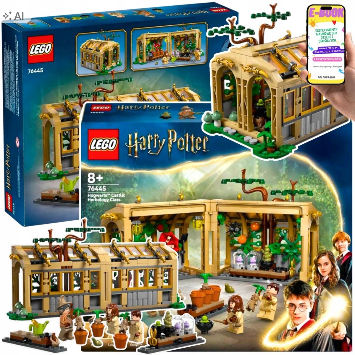 Lego Klocki Harry Potter Szklarnia Mandragorami Dla Dziecka Ebook
