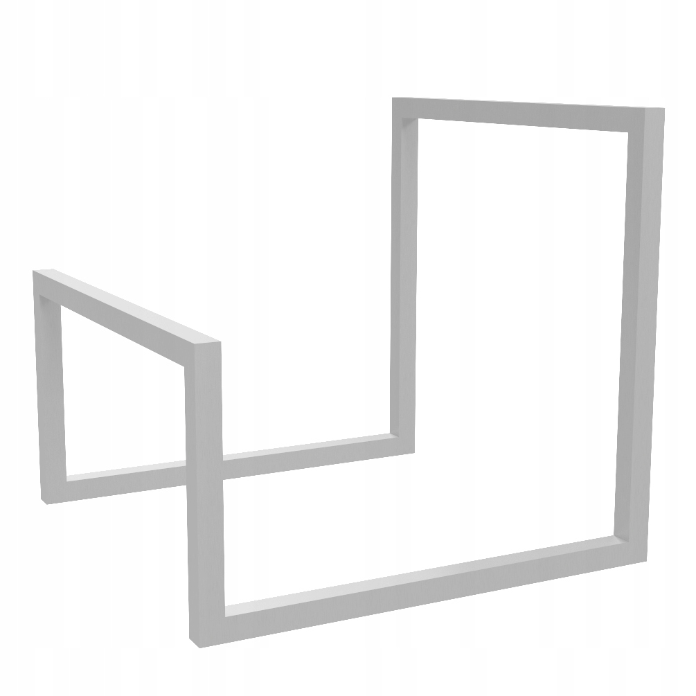 Nerezový stojan na vinylové desky, věšák na segregátor, stojan na stojan