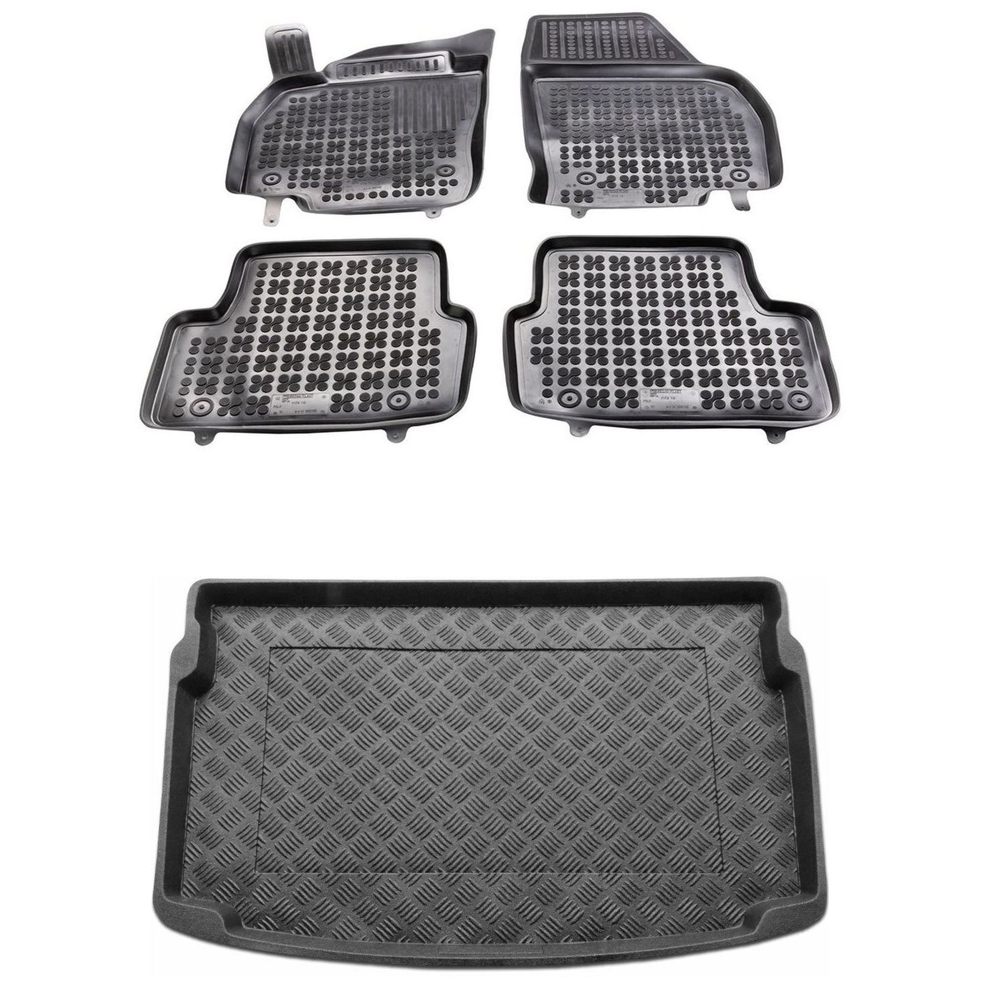 Sada kobercov a protišmykovej rohože Volkswagen Polo VI od roku 2017