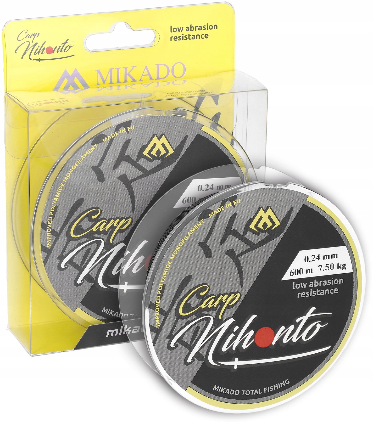 Żyłka Mikado Nihonto Carp Czarna Karp 600 m 0,30mm