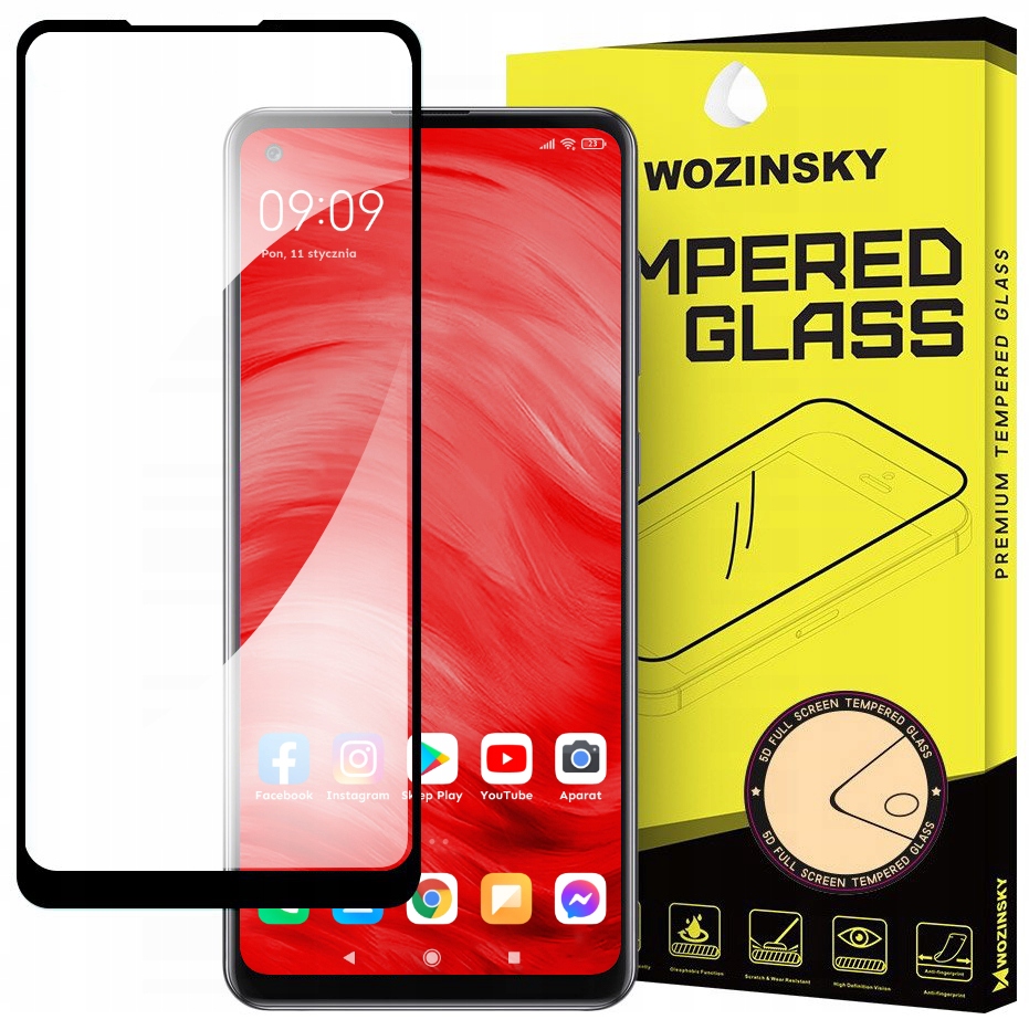 

Szkło Hartowane 5D Ochronne do Samsung Galaxy A21S