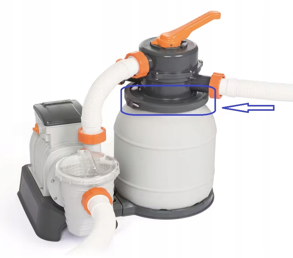 Bestway Objímka Regulačního Ventilu Čerpadla 58497 komplet