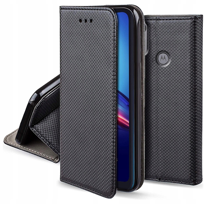 

Etui Case Smart Magnet Do Motorola Moto E6S +szkło