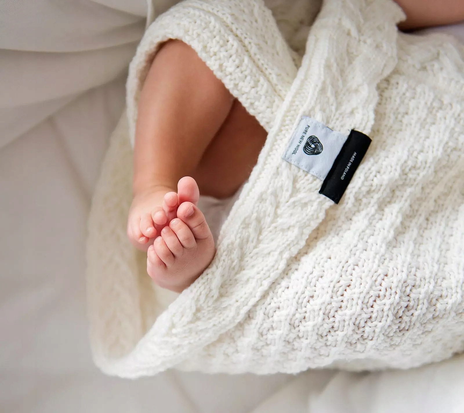 LULLALOVE Kocyk merino PREMIUM kokosowe ciasteczko Kod producenta 5904121604343