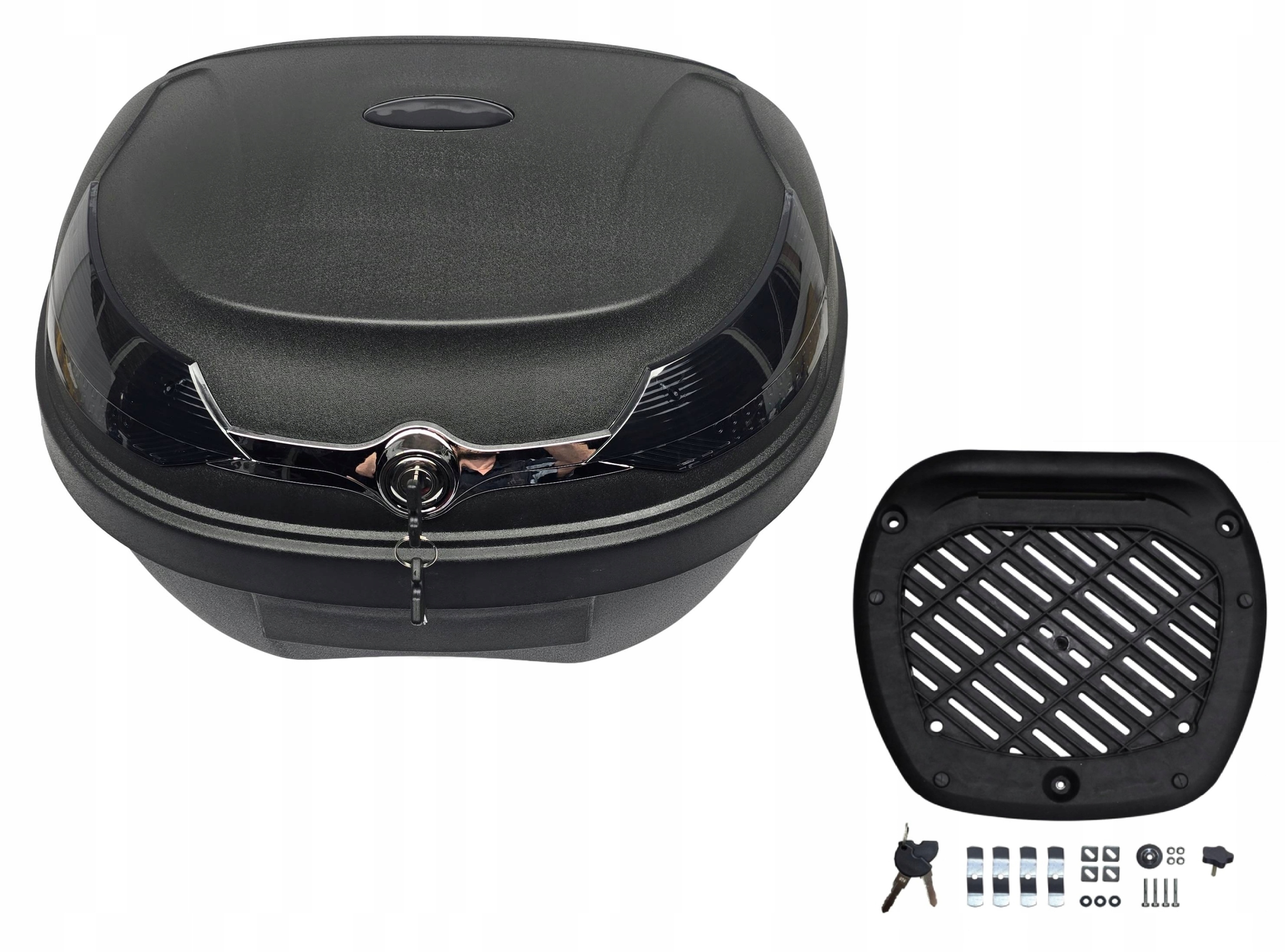 Centrální Motocyklový Kufr Deska TopX 51L Lyon Bmw F750 F800 F900 Xr