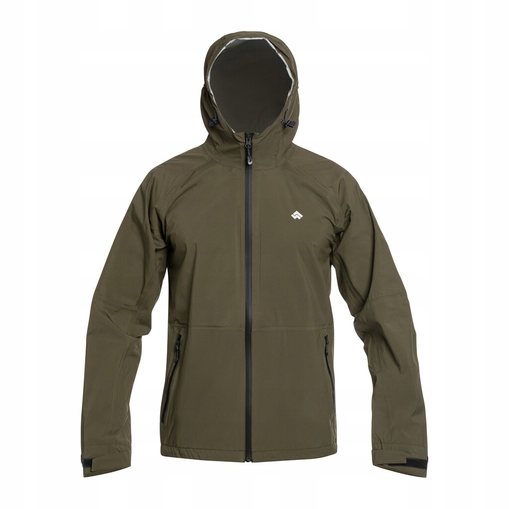 Dešťová bunda s kapucí Alpinus Girdiman zelená XXL