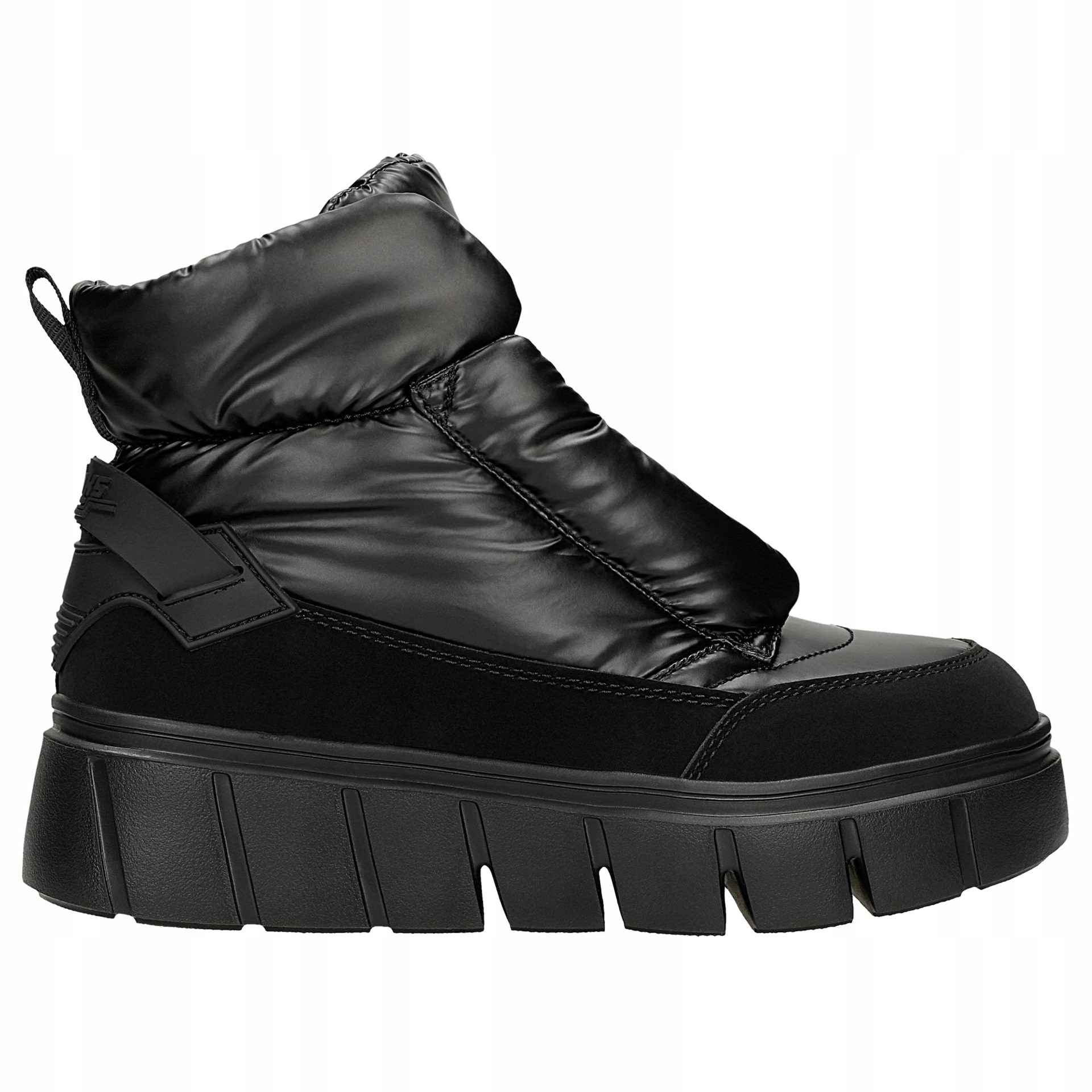 Černé zateplené sněhule Relaks vel.