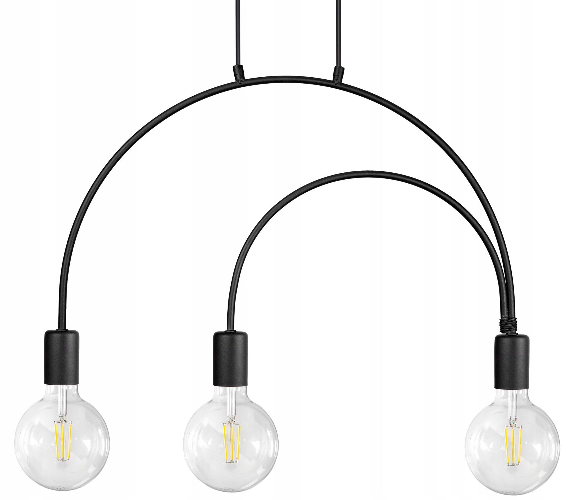 

Nowoczesna Lampa Sufitowa Żyrandol Loft Edison Led