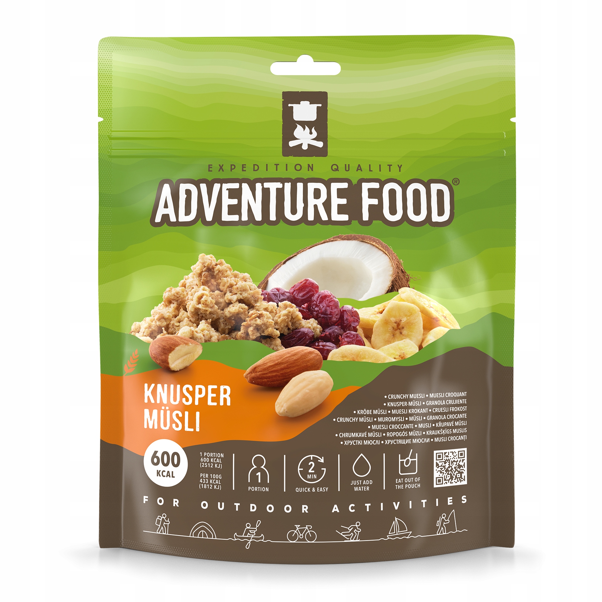 Potrawa Af Musli vege 600kcal Adventure Food