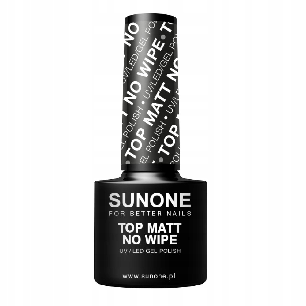 

Sunone top matt no wipe 5ml na lakier hybrydowy