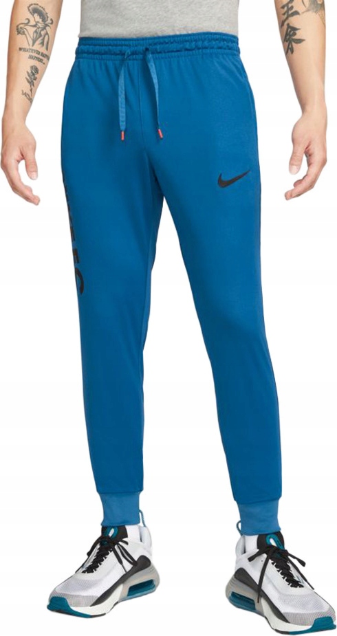 Pánské Kalhoty Nike Nk Df Fc Libero Pant K Modré DC9016 407 vel. S