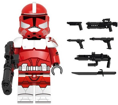 KLON CORUSCANT COMMANDER FOX STAR WARS FIGURKA