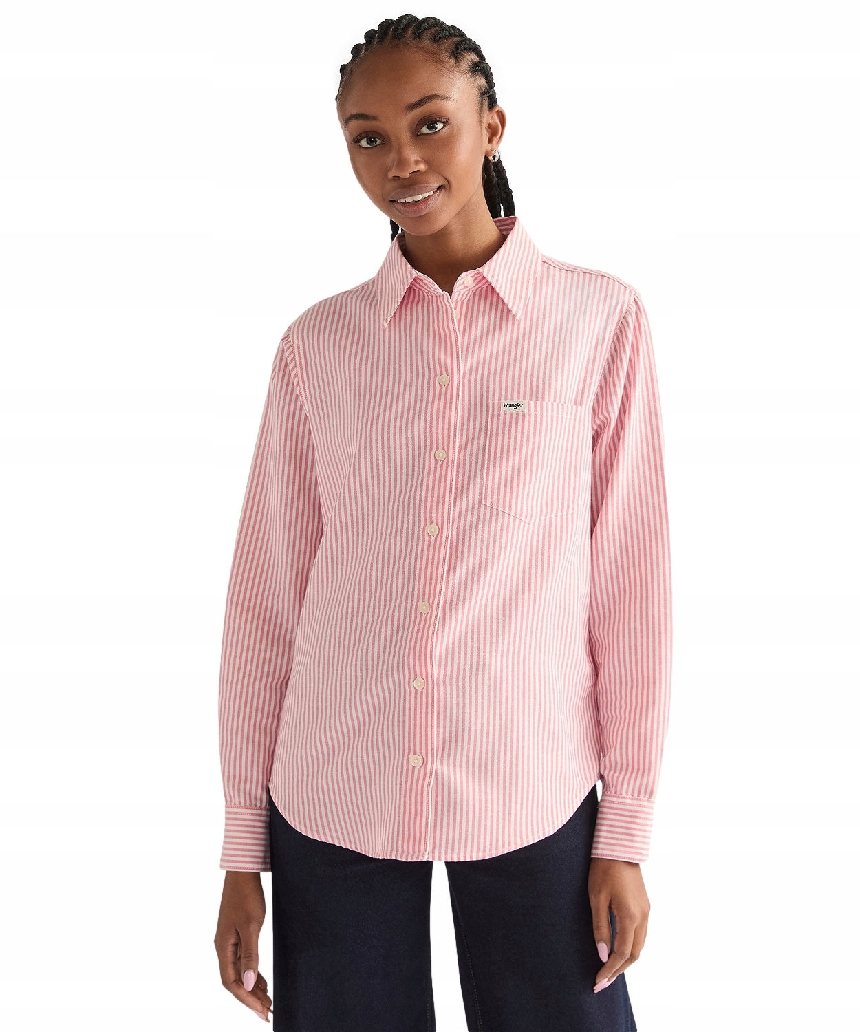 Košile Wrangler 1 Pkt Shirt 112378139 Honeysuckle S
