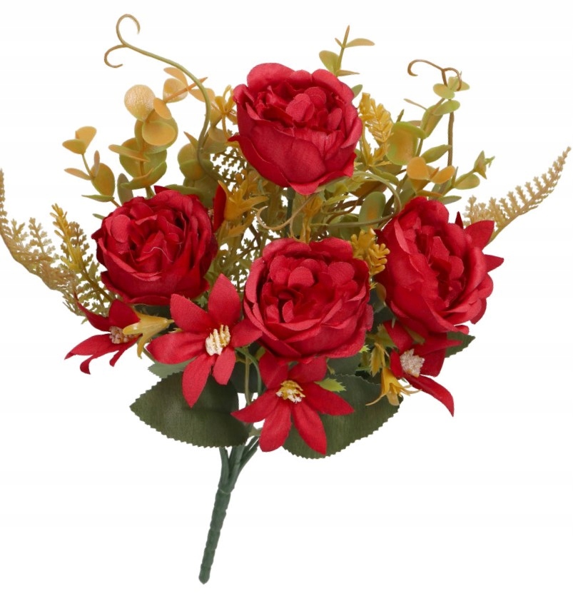 SZTUCZNE KWIATY JAK ŻYWE ROŚLINY RÓŻA RÓŻE BUKIET Kod producenta 603588