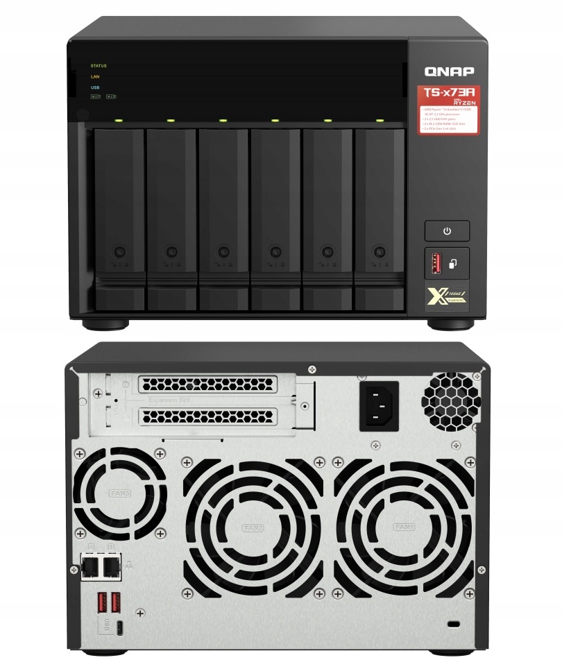Súborový server Qnap TS-673A-8G