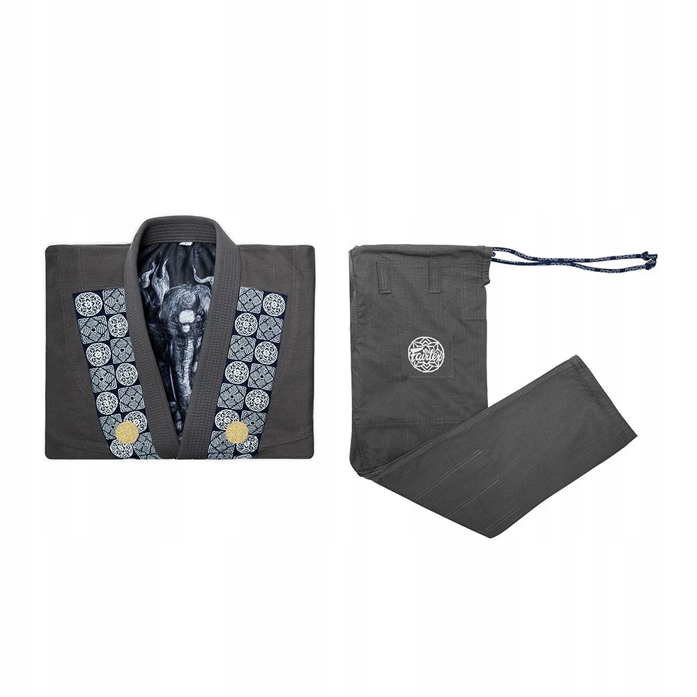 Fairtex Kimono/Gi Premium do BJJ MOHOM Szare A2 Płeć produkt uniseks