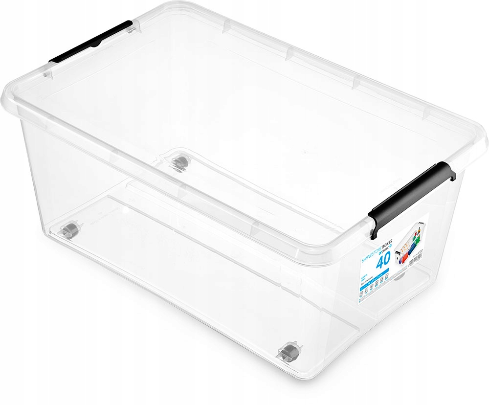 

Moxom 1722 Pojemnik Pudełko Z Kółkami Simple 40,0L