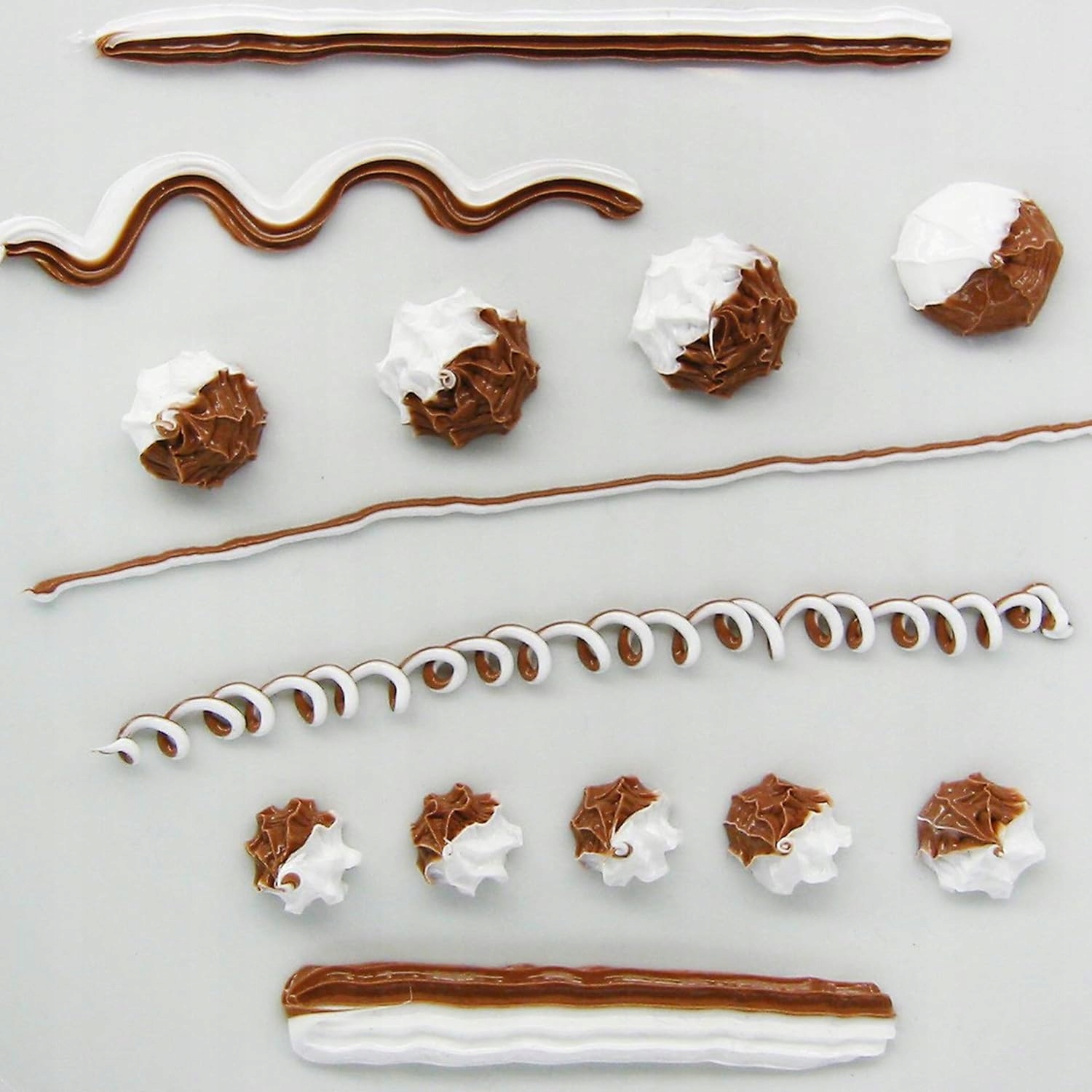 Zenker dekorator podwójna strzykawka do dekorowania szpryca 4 tylki DUO Materiał dominujący tworzywo sztuczne