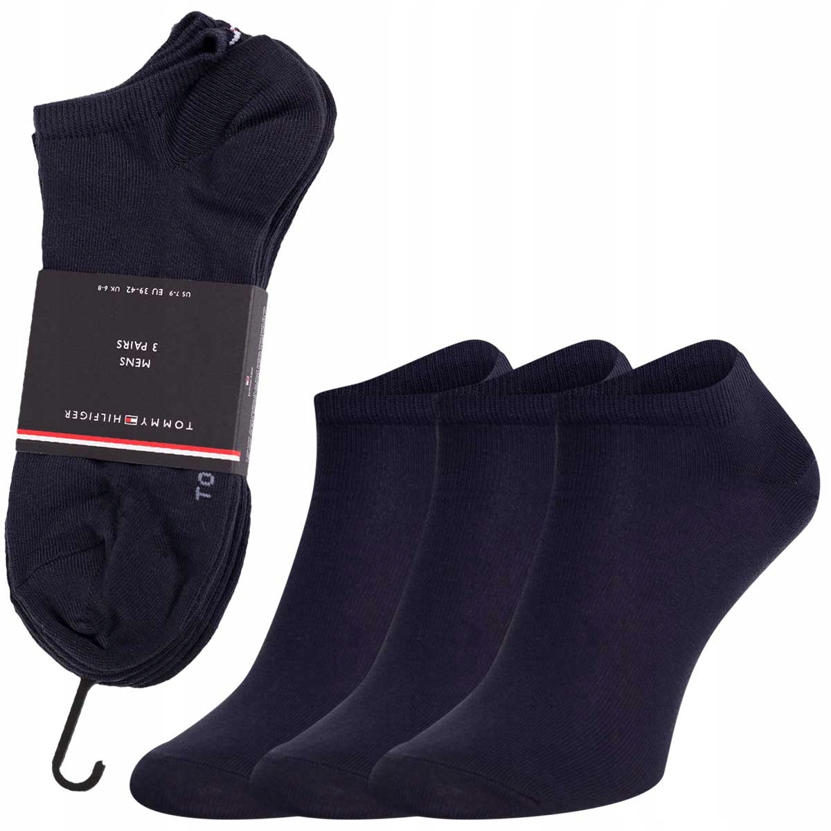

Tommy Hilfiger Skarpety Skarpetki Stopki 3P 39-42