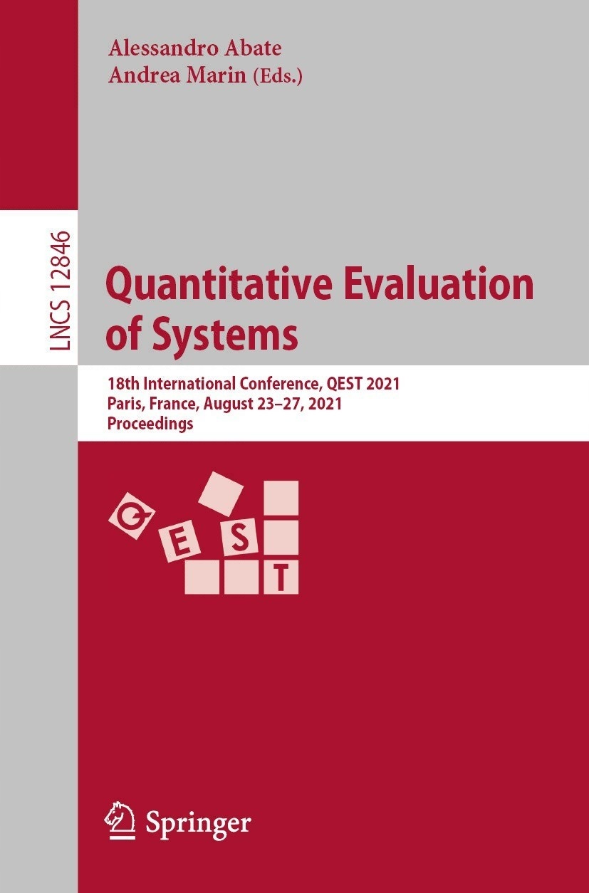 Quantitative Evaluation of Systems (2021) (13286519111) Ebook Allegro