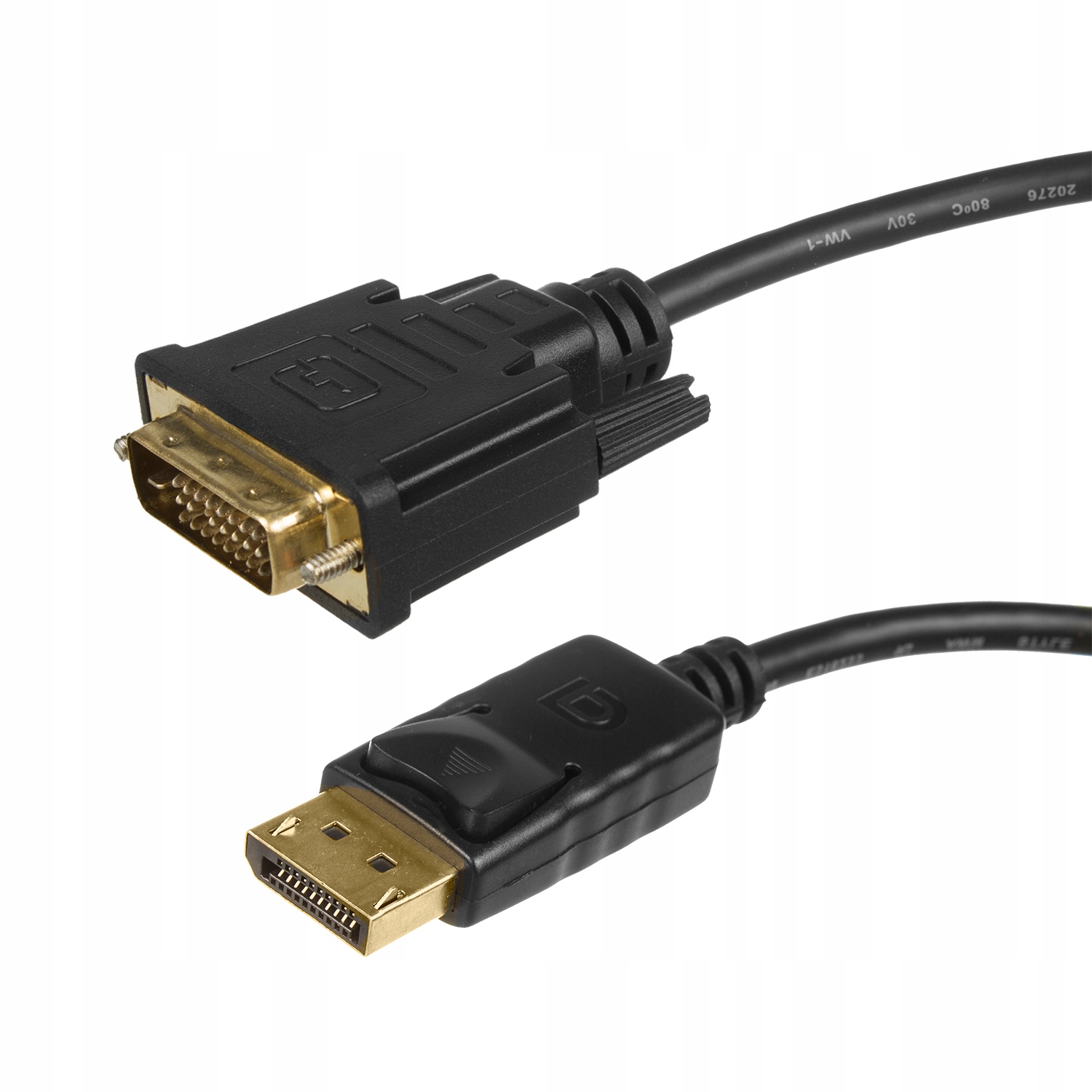 Kabel adapter przejściówka Display Port - DVI 4K Kod producenta 69647