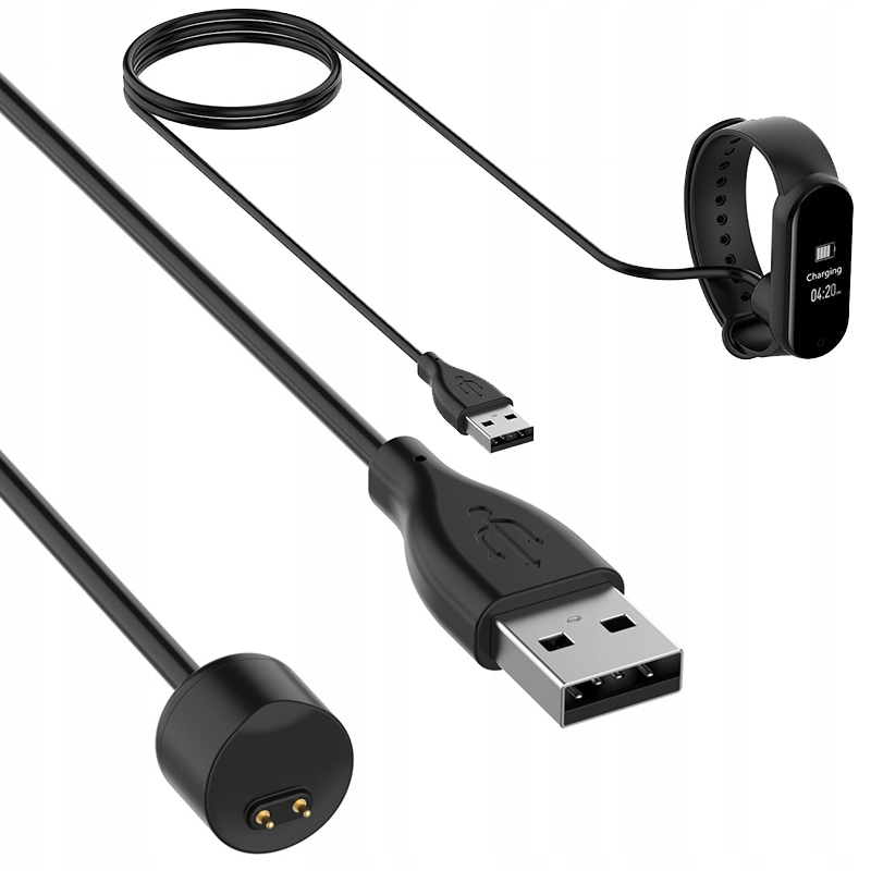 

Ładowarka Kabel do Xiaomi MI Band 5/6 100cm