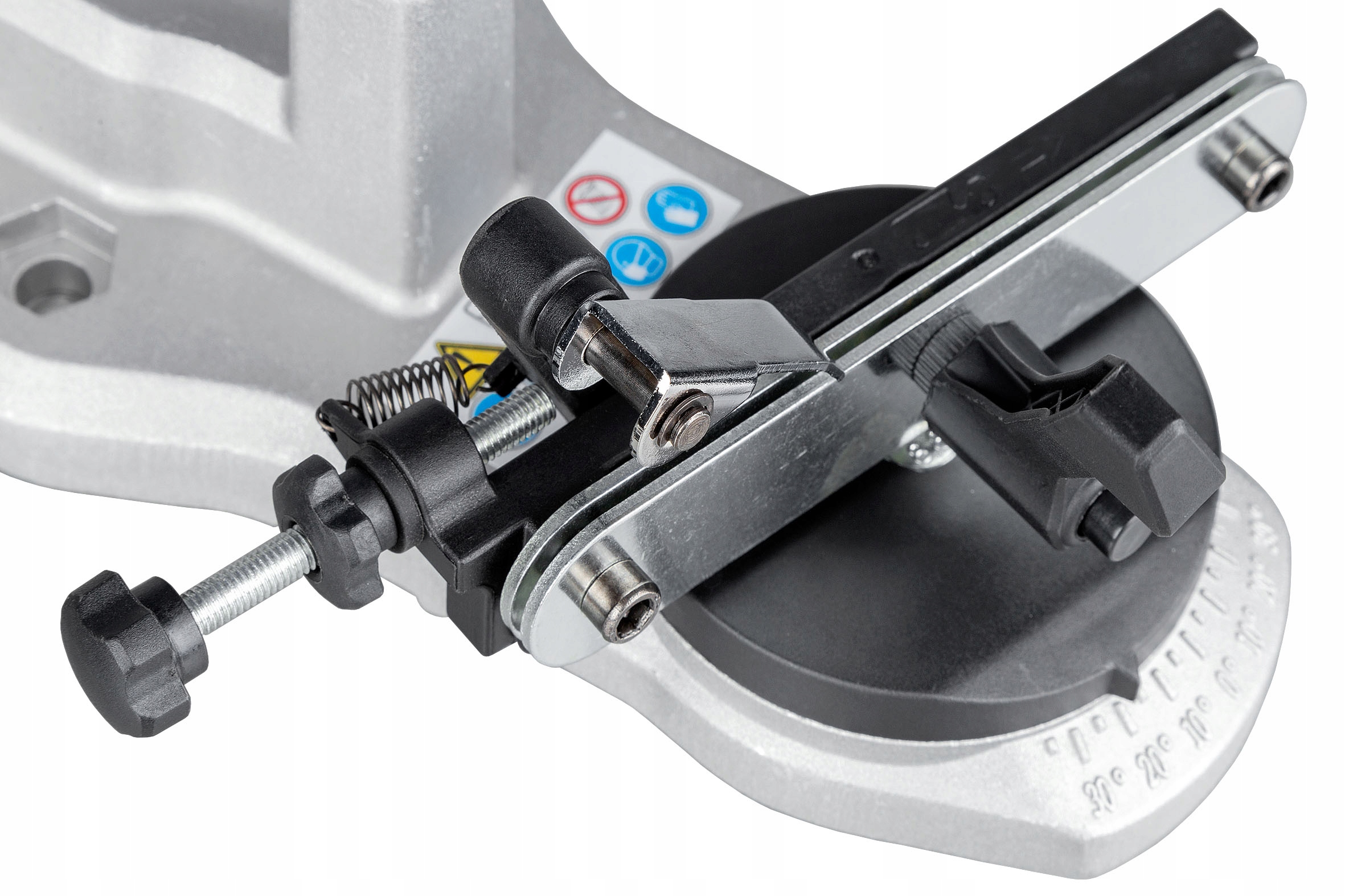 OSTRZAŁKA DO PIŁ ŁAŃCUCHOWYCH DO PIŁAREK PIŁ ŁAŃCUCHOW 2X TARCZA Informacje dodatkowe przezroczysta osłona ochronna regulacja napięcia łańcucha