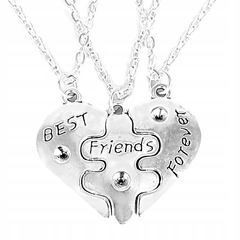 

Naszyjnik Wisiorek Przyjaźni Bestfriends łańcuszek