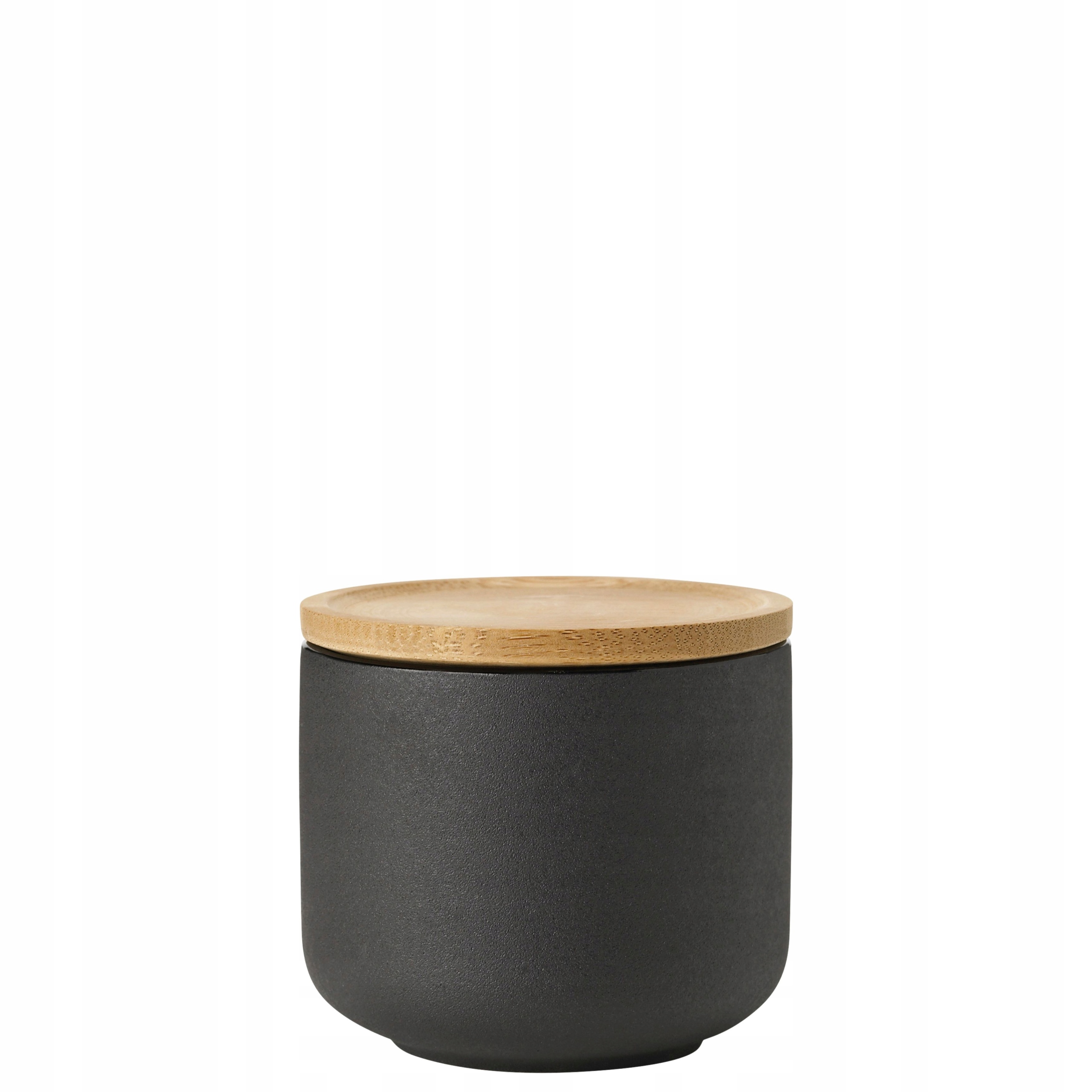 Hrnek s podstavcem černý Theo Stelton