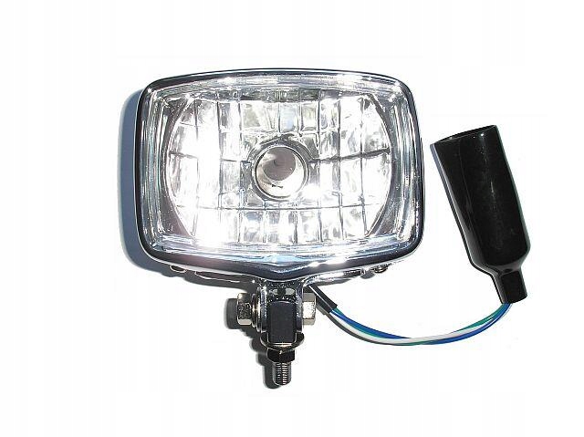 REFLEKTOR LAMPA LIGHTBAR CHROMOWANY METALOWY Dopasowanie do pojazdu produkt uniwersalny