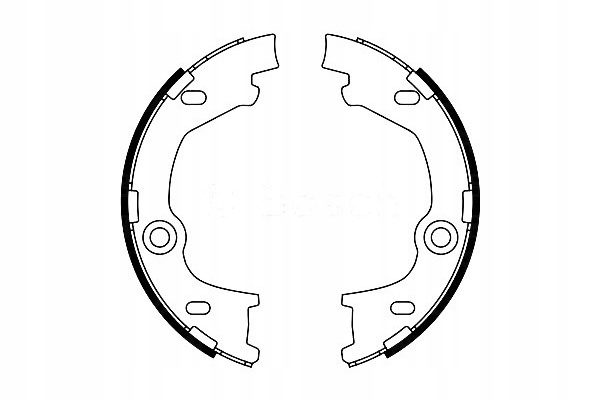 Bosch Brzdové Čelisti Kia Sportage 1,6-2,0 10- B