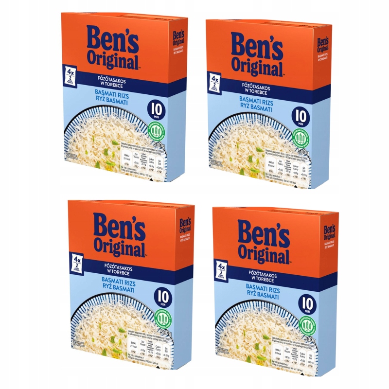 4 x Ryż Basmati 500 g (4szt. x 125 g) Uncle Ben's