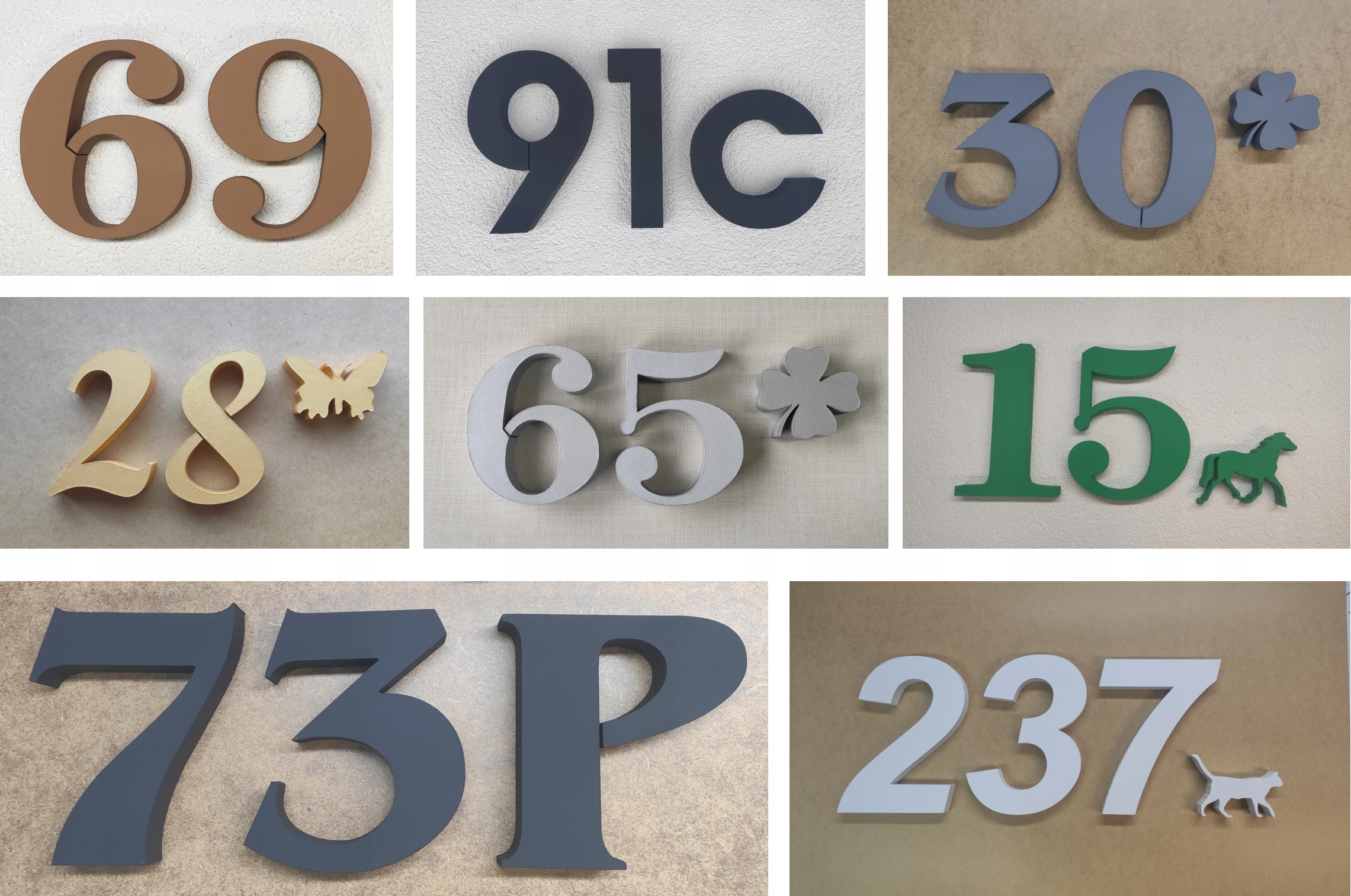 NUMER NA DOM wys.30cm dekor gratis ! Szerokość produktu 0 cm