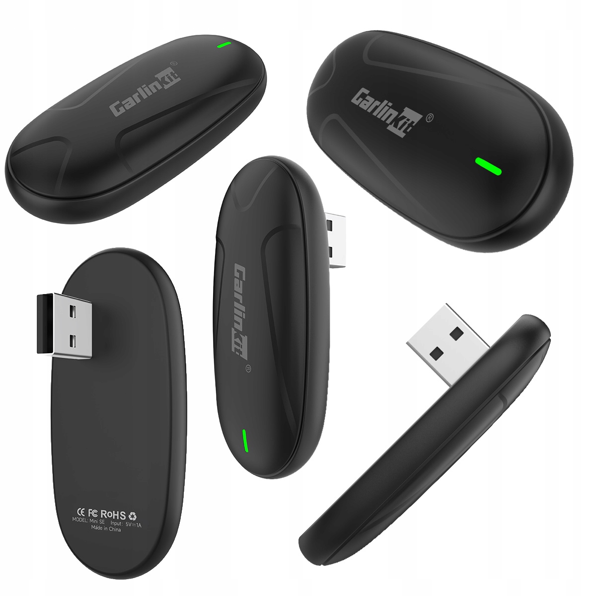 Carlinkit X1Air Bezdrátový adaptér vysílače Carplay pro Android Auto