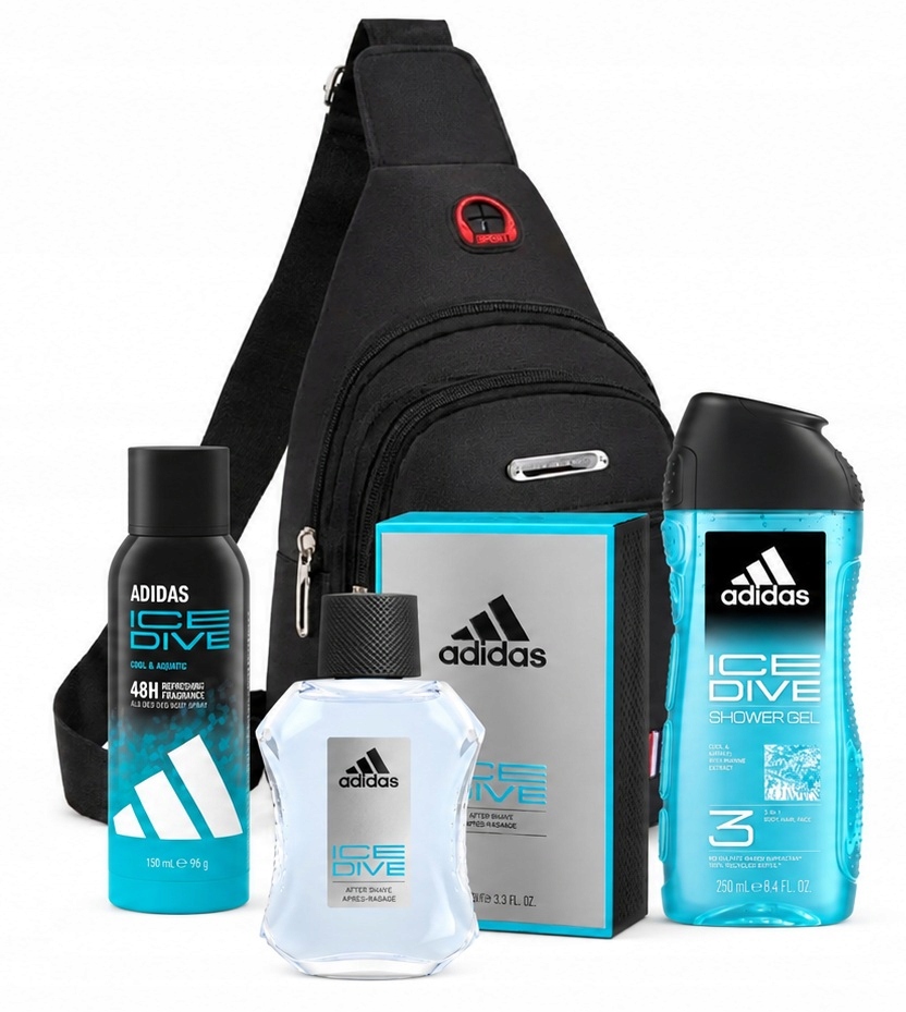 Adidas Męski Zestaw Z Nerką Ice Dive 4w1 Men
