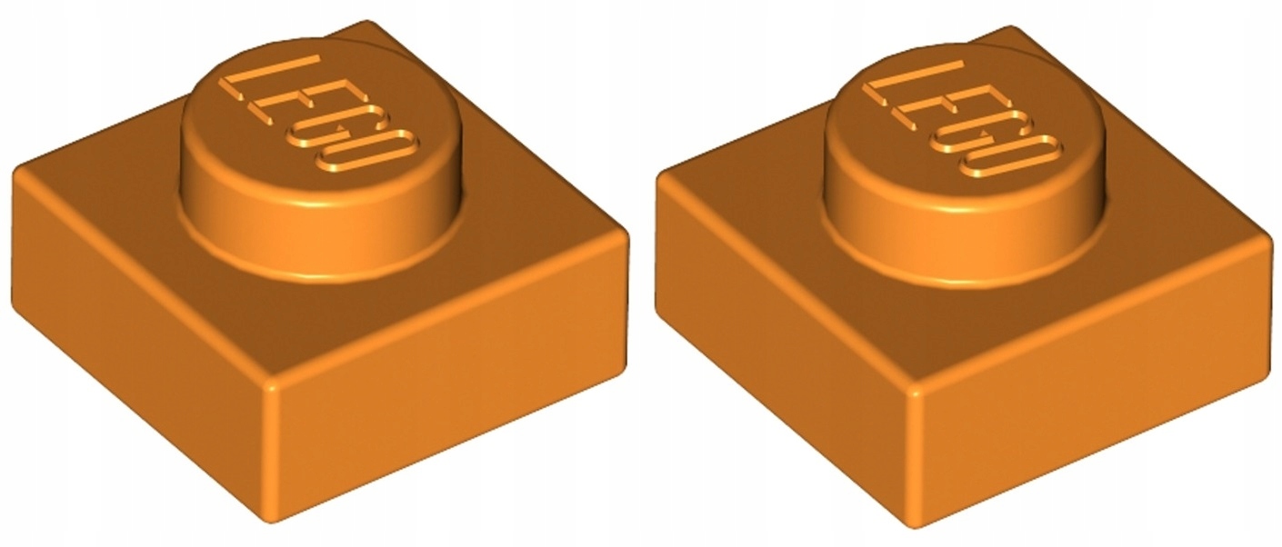 

Lego Płytka 1x1 Pomarańczowa (3024/4524929) 2szt