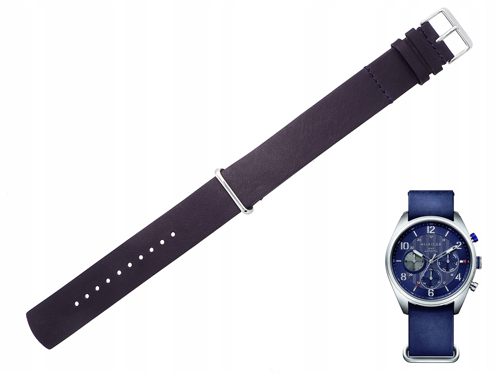 Originální řemínek pro hodinky Tommy Hilfiger 1791187 22 mm 679301888