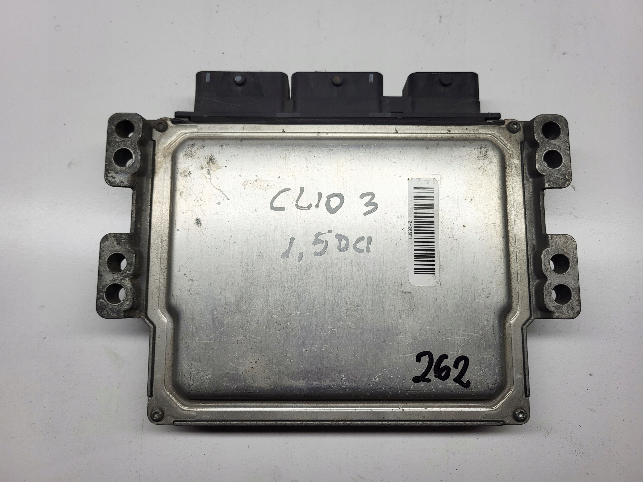 computer control unit of the engine RENAULT CLIO III 1.5DCI 237101989R 237101990R