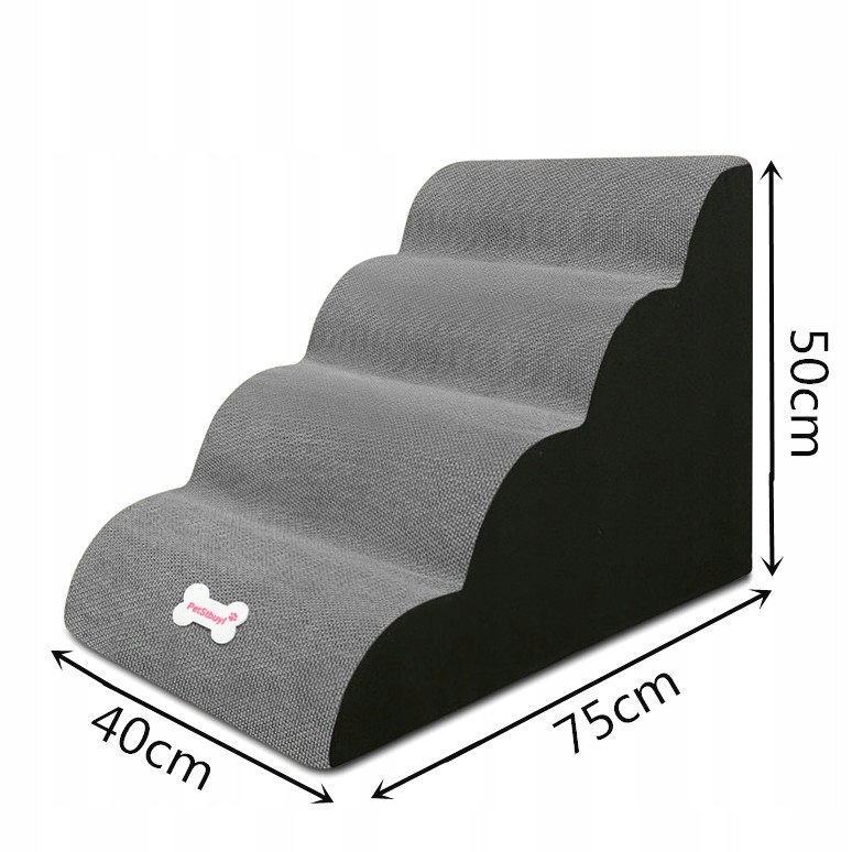 Pohodlné schůdky pro domácí mazlíčky, ideální pro kočky a malé psy