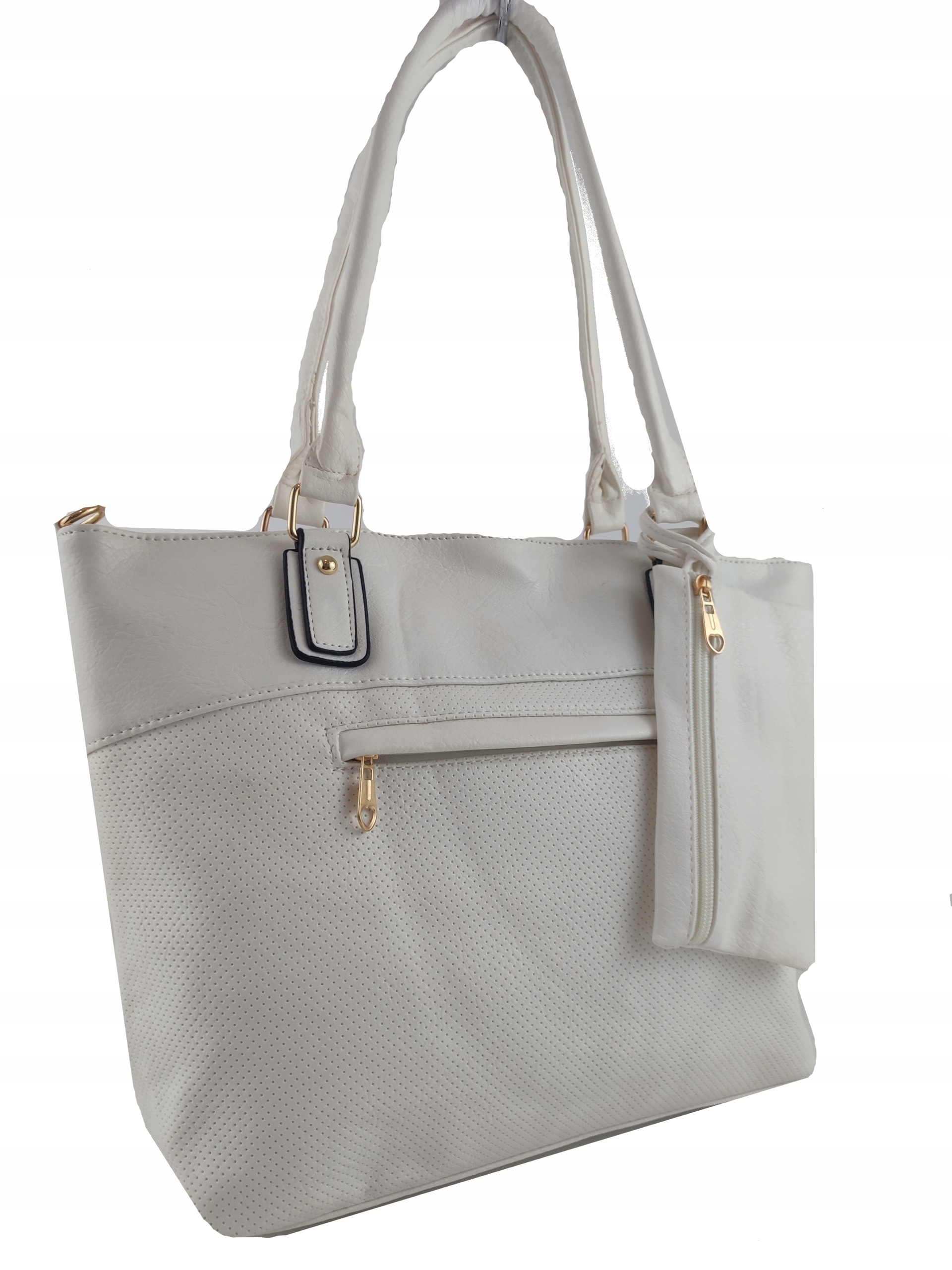 TOREBKA DAMSKA NA RAMIĘ , DO RĘKI - A4 Nazwa koloru producenta CZARNY